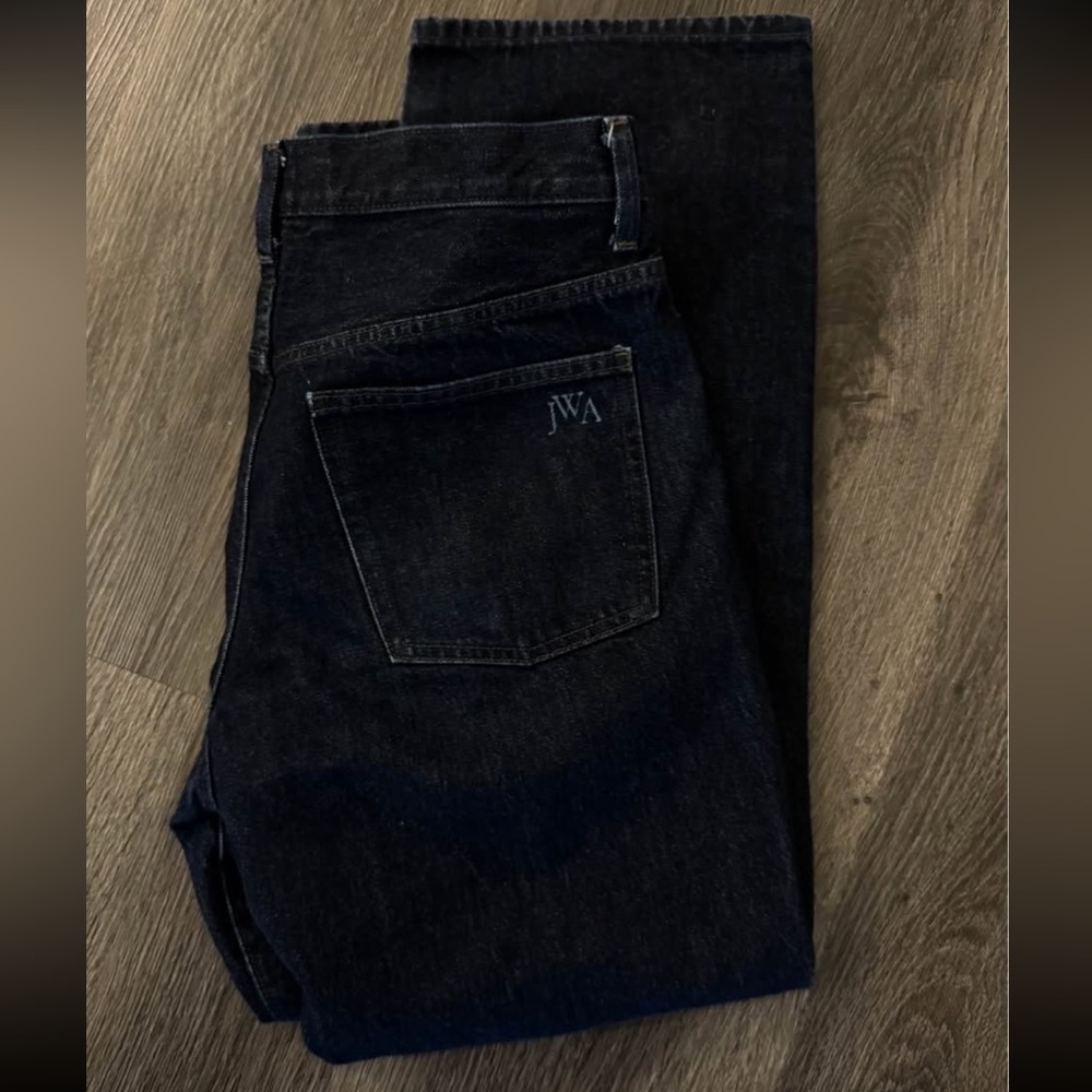 JW ANDERSON Straight Jeans in Dark Wash (Unisex)